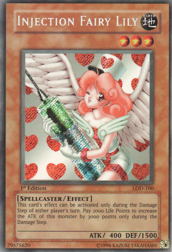 Injection Fairy Lily - LOD-100 - Secret Rare - 1st Edition
